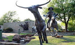 Bronze Cattle Drive Depictions