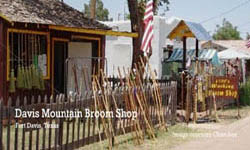 Davis Mountain Broom Shop