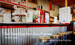 Fort Davis Drug Store and Soda Fountain