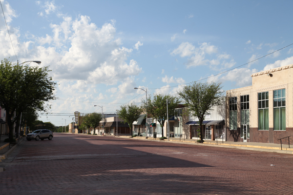 Brick Streets of Pampa